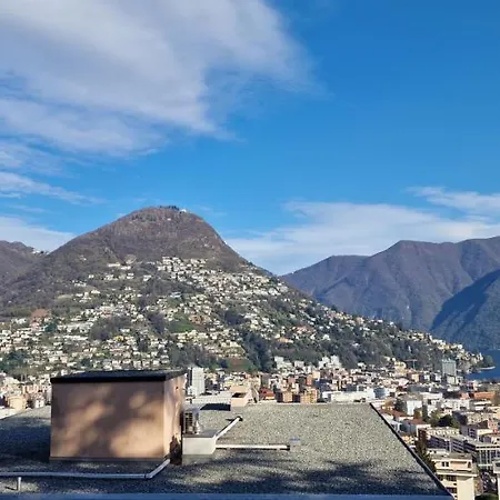 Apartment Lakeview Private Parking & Self Check-in Lugano